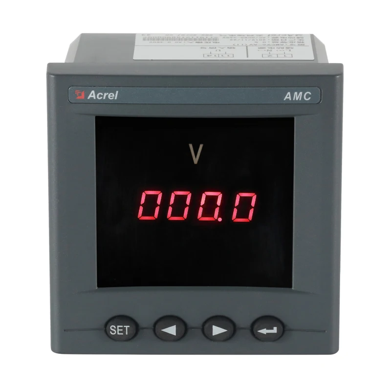 

Acrel Single Phase Voltmeter AMC96-AV LED Display