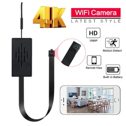 Minicámara IP con WiFi para niñera, módulo de cámara de movimiento P2P, batería, grabadora de vídeo, microvideocámara de seguridad para el hogar, control remoto, TF oculto