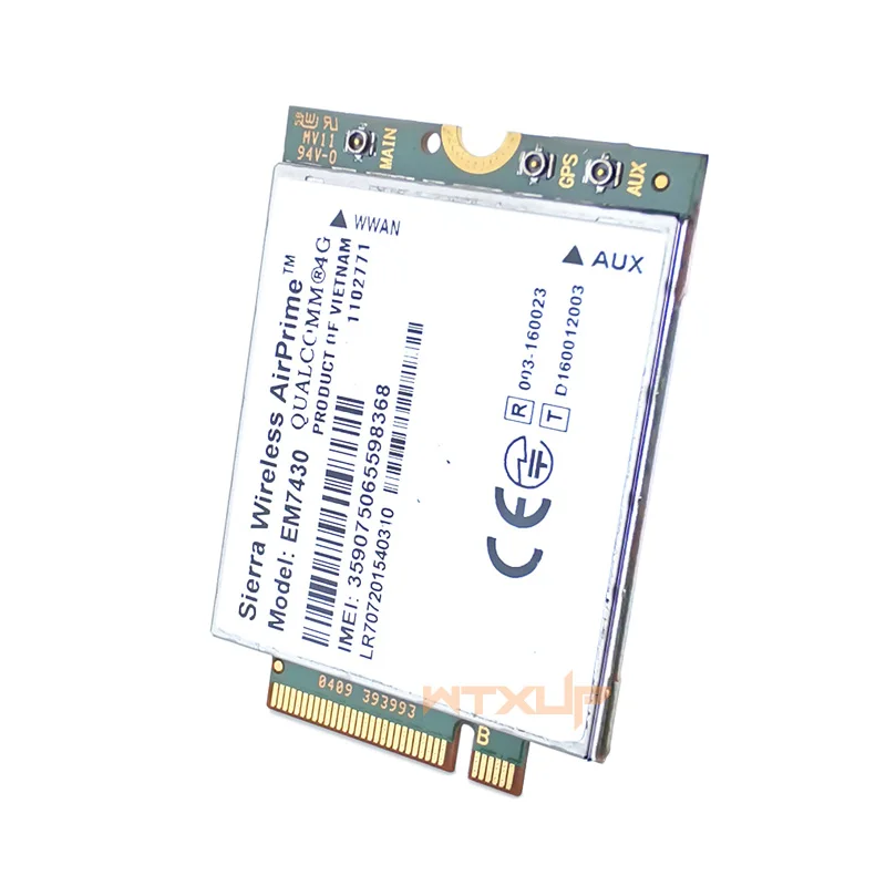 EM7430 LTE-Advanced Cat-6 cat 6 4G Modem M2 ngff 300M 4G module card