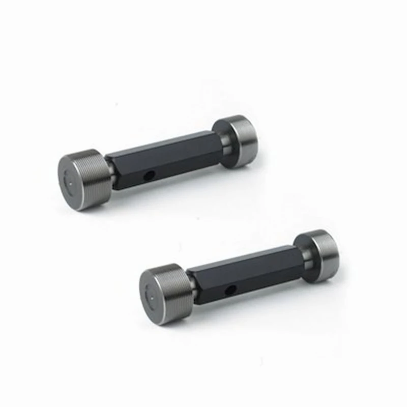 Imagem -03 - Medidores de Rosca M33x3.5 x3 X2.5x2x1.75x1.5x1.25x1x0.75 X0.5 Parafuso Plugue Anel Calibre go & Não ir Gage