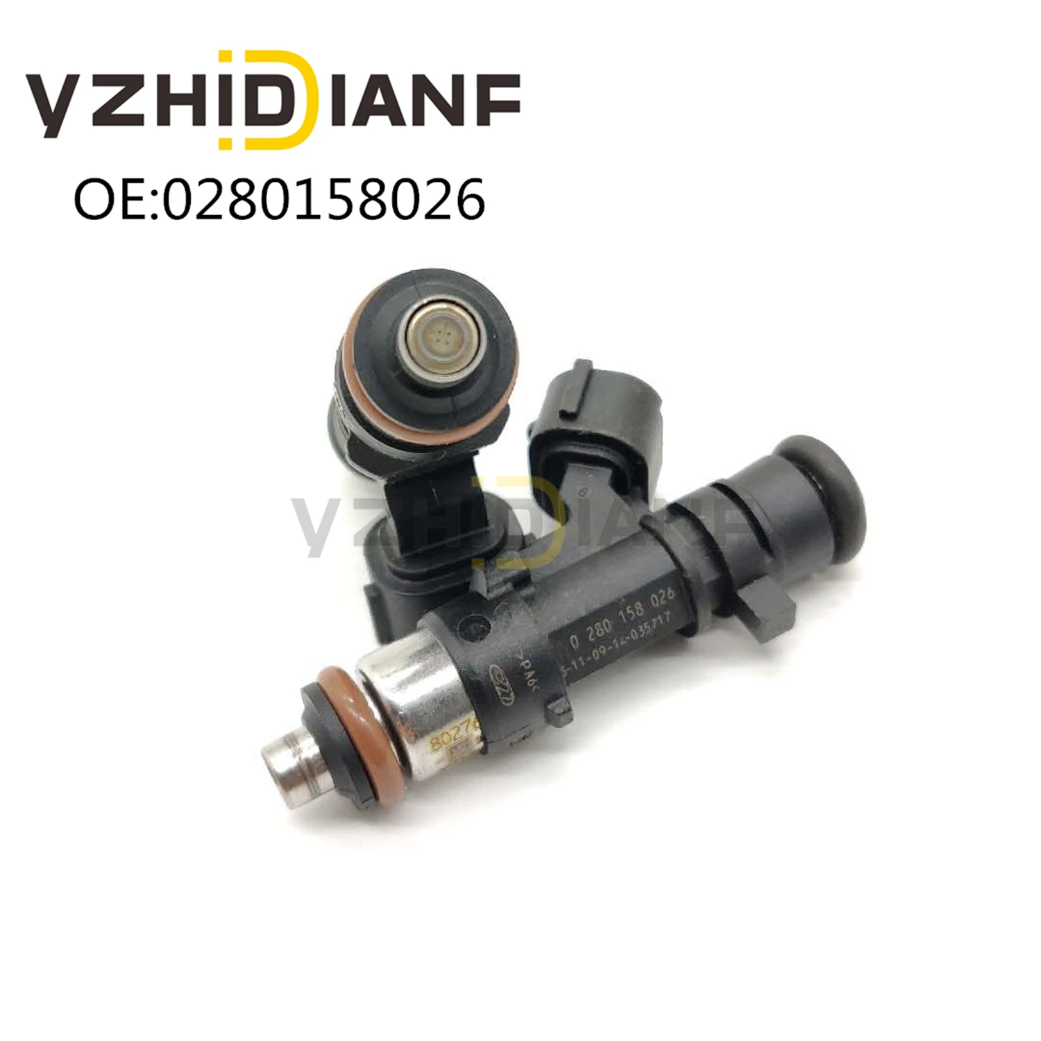 1x 0280158026 06A906031BS 852-12220 FJ670 Fuel Injector nozzle For VOLKSWAGEN- BEETLE- GOLF- J*ETTA-  CITY- 2.0L L4