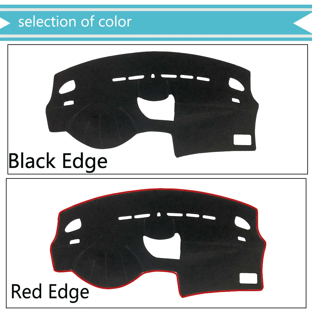 for Peugeot 307 2002~2008 Dashboard Dash Mat Cover Protective Avoid Light Carpet 307sw 307cc 2003 2004 Car-Accessories-Goods