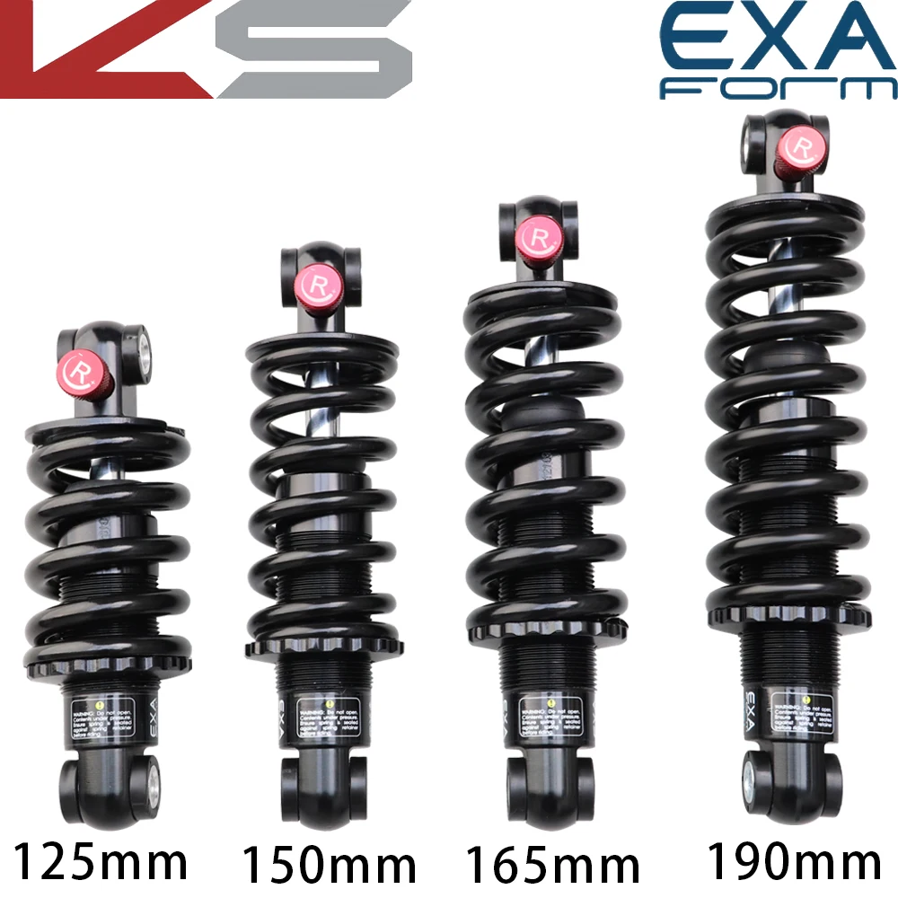 Taiwan EXA291R 150mm bicycle rear shock absorber/lithium electric upgrade/electric scooter adjustable rebound damping