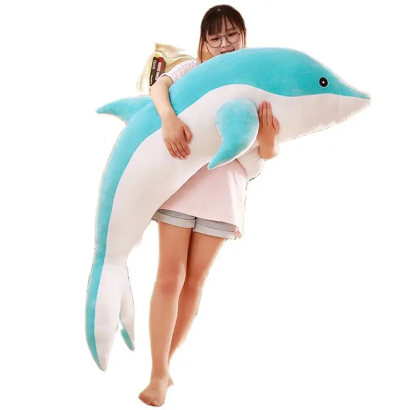 Peluche DolDave grande taille, 30-160cm, jouet, animaux, long, oreiller, canapé, cadeau pour enfants, nouvel arrivage