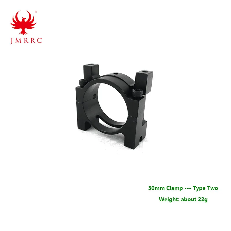 JMRRC 5pcs 30mm Clamp Carbon Fiber Pipe Aluminum Alloy OD30mm Tube Mount Seat Fixing Holder for Agricultural Spraying Drone