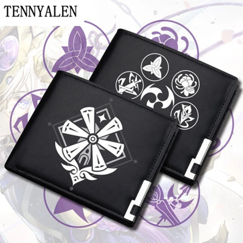 

Новый аниме периферийный кошелек из игры Genshin Impact KLEE VENTI, милый двухмерный Длинный кошелек для мелочи для молодежи, подарок для мальчика