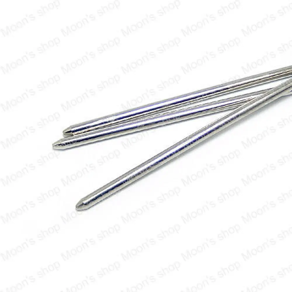 Wholesale 128*3mm Imitation Rhodium Copper Hair Sticks DIY Hairpins Findings Accessories 5 pieces(JM3418)