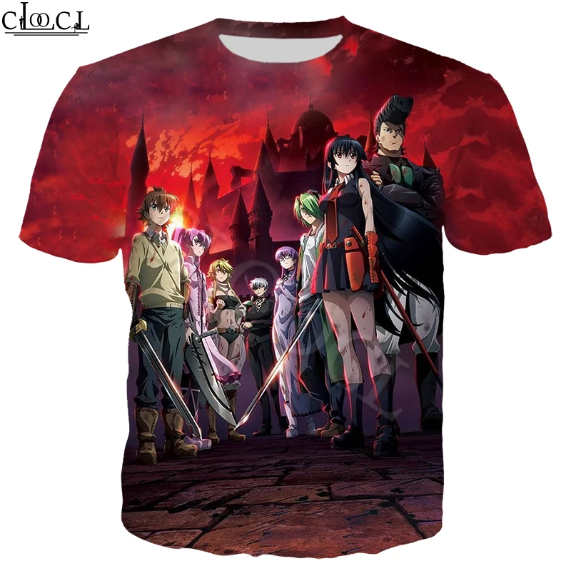 2021 New Anime Akame Ga Kill Night Raid T Shirt Women Men 3D Print Classic Short Sleeve Sweatshirt Casual Streetwear Couple Tops