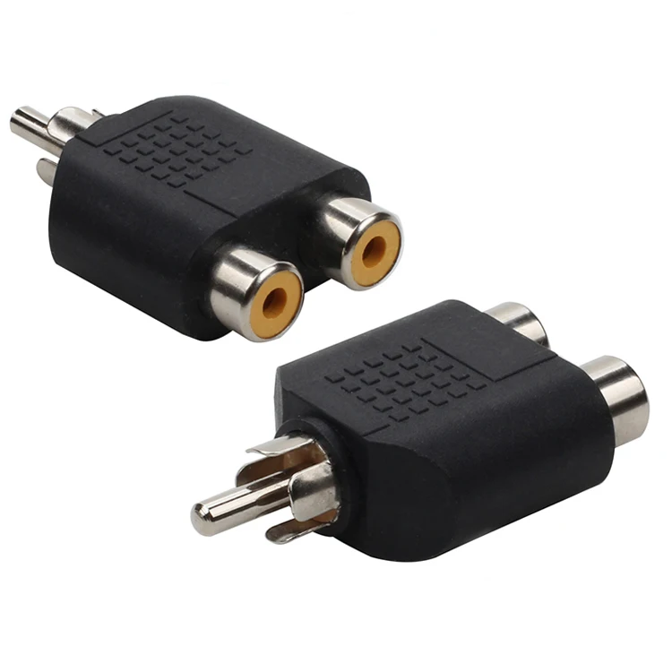 1pcs 3.5mm Male / Female Plug Jack Stereo Coupler Adapter 3.5 mm Mono Stereo to 6.35 RCA Charging Connector for iPhone PC Phone