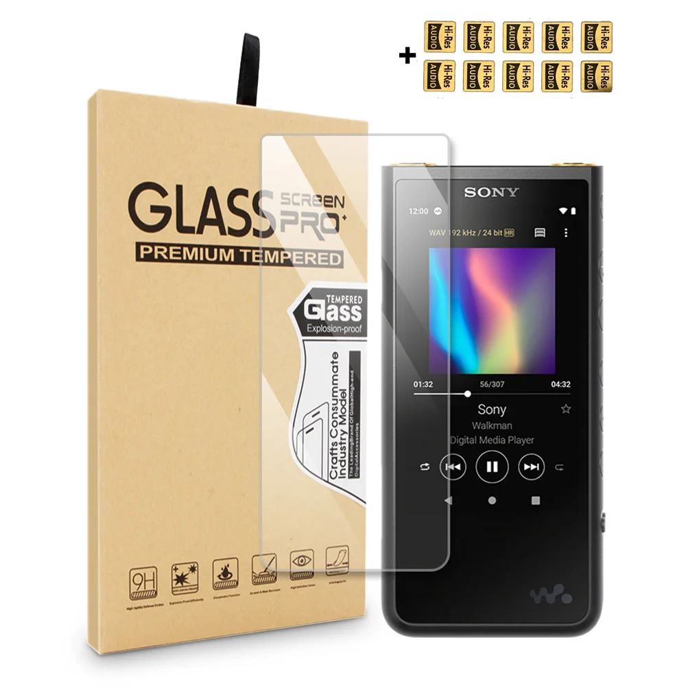 Running Camel for Sony Walkman NW-ZX500 ZX505 ZX507 9H Ultra Protective Tempered Glass Screen Protector Film