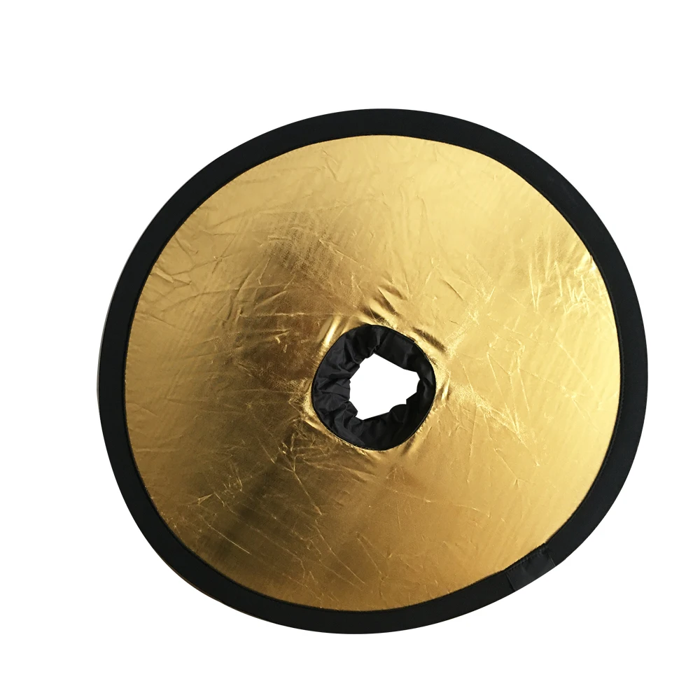 2 в 1 полый отражатель 45 см отражатели без покраски черная и серебряная сумка с двойным лицом уличная фотография легкая сумка для переноски