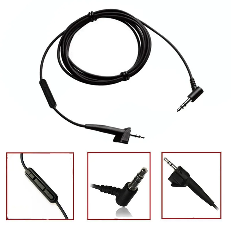 Suitable for BOSE AE2 AE2i headphone cable headset replacement line microphone recording line volume control line