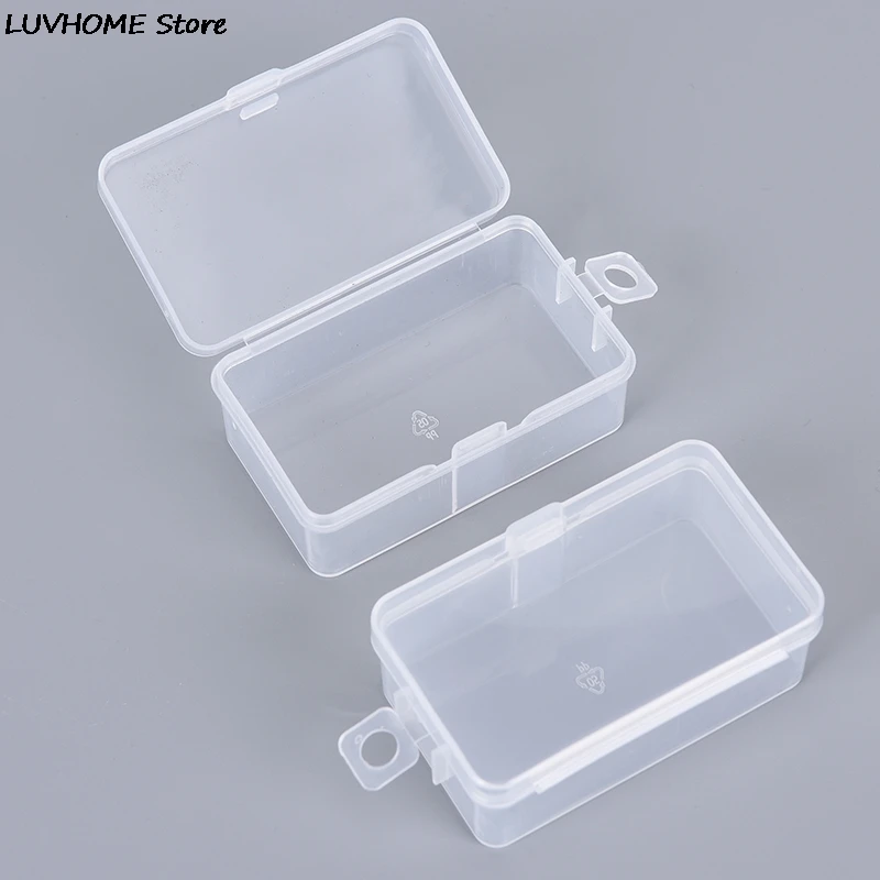 Wholesale Packaging Small Box Chip Box Storage Transparent Plastic Small Product PP Material Candy Gadgets Box