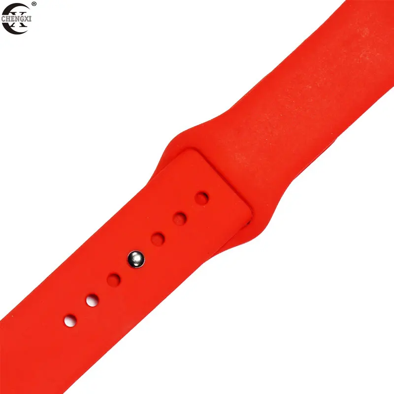 Soft silicone for Apple Watch band 38mm 42mm iWatch 4 3 2 1 44mm 40mm Strap Sport Silicone Belt Bracelet Apple watch Accessories