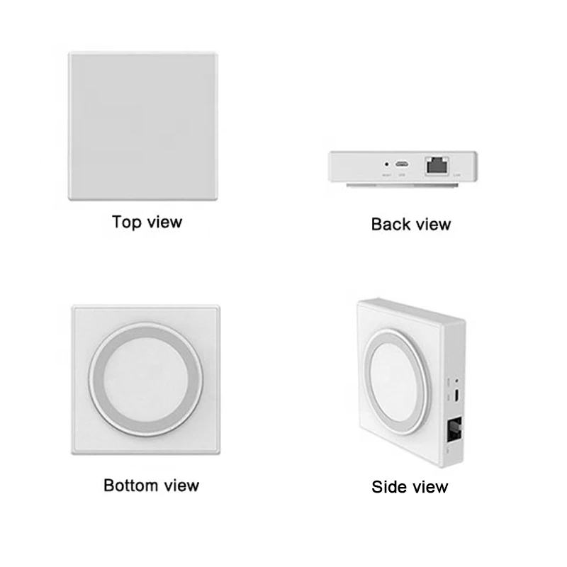 LoraTap-puente de enlace inteligente Tuya ZigBee, dispositivo de Control remoto con interfaz de red, aplicación Smart Life, hasta 256 Mesh