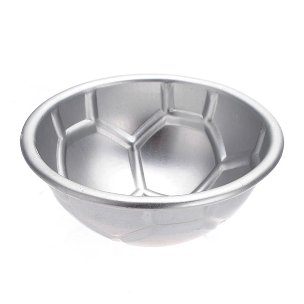 Football Cake Mold Cheesecake Chiffon Cakes Chocolate Jelly Mould Aluminum Alloy Baking Tools Food Grade Ball Shape Kids Gift