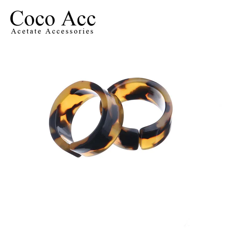 Clearance Sale =  acetate acrylic fashion Love rings Couple rings sweethearts lover NO.9# ring acetate Opening ring