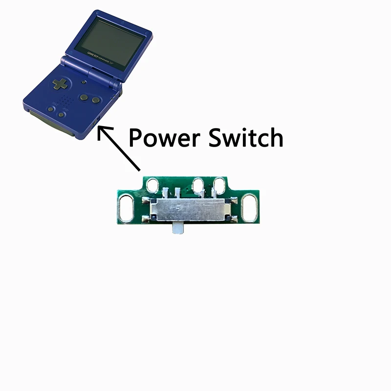 NEW Power Switch For GBA SP Power Button For Gameboy Advance SP Game Console Repair Parts