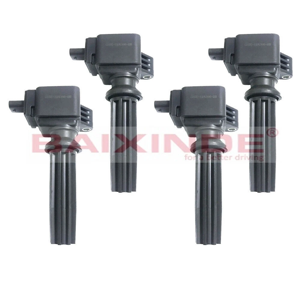 

4x Ignition Coils For Ford Jaguar Volvo Range Rover CM5E-12A366-CB CM5E12A366CB