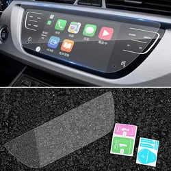 Hivotd For Geely Atlas Emgrand NL-3 Proton X70 Car Navigation Tempered Glass Screen Protective Film GPS Sticker Accessories 2019