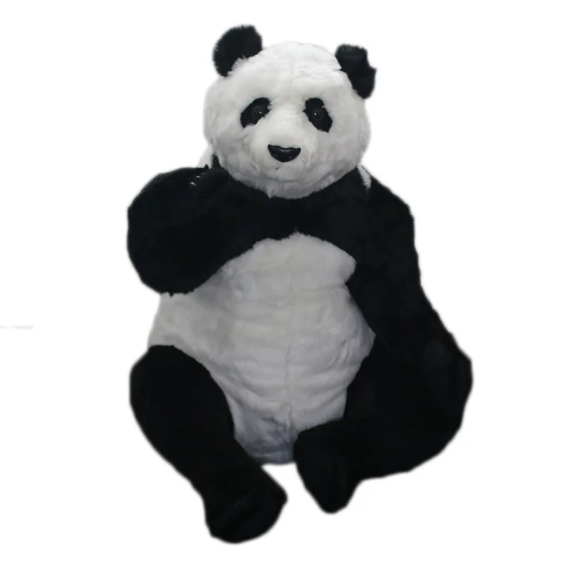 quality simulation sitting panda plush toy soft realistic panda doll special decorations for girl Xmas gift 24inch 60cm DY50765