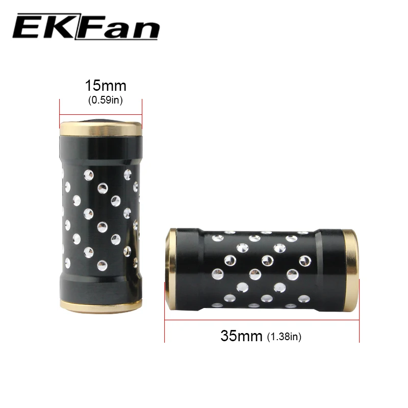 EKFan 2pc Fishing uchwyt kołowrotka gałka do tyczki kołowrotki wędkarskie część części sprzęt wędkarski sprzęt akcesoria — zdjęcie 3