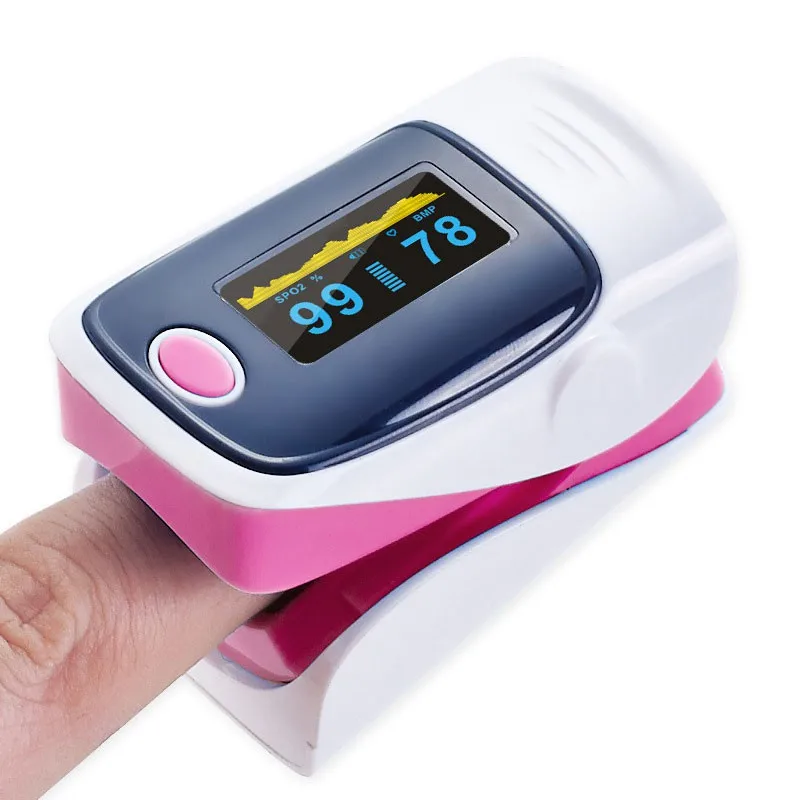 Brand Oximeter Finger Oximetro  medical De Pulso de dedo Pulsioximetro tensiometro OLED Digital Pulse Spo2