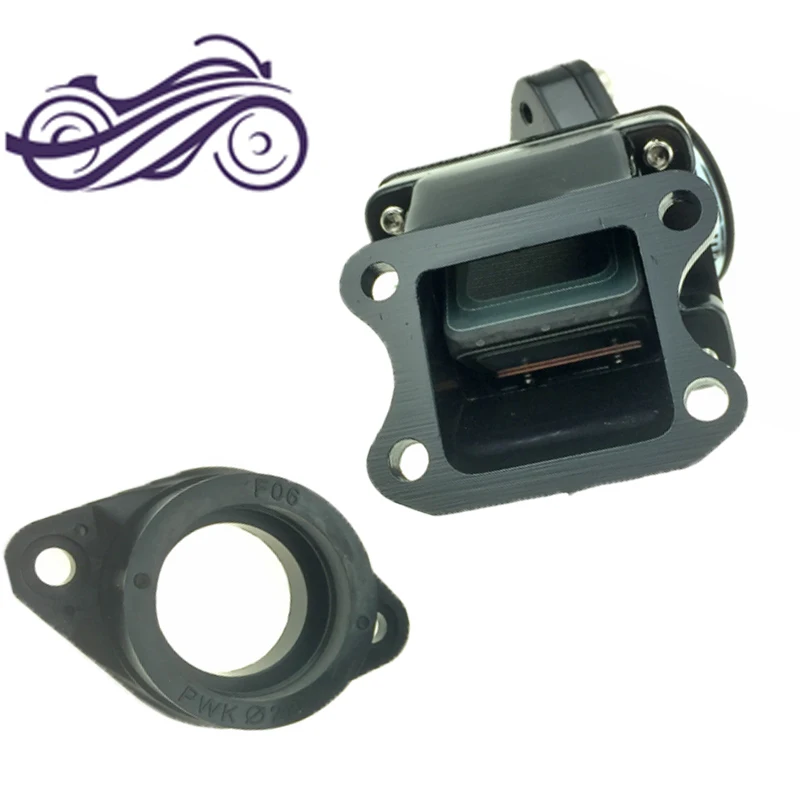 TWH Preto 2 cursos for Honda DIO Carburador intake intake manifold 50 DIO50 AF18 AF27 AF28 PWK rated CVK Made in Taiwan