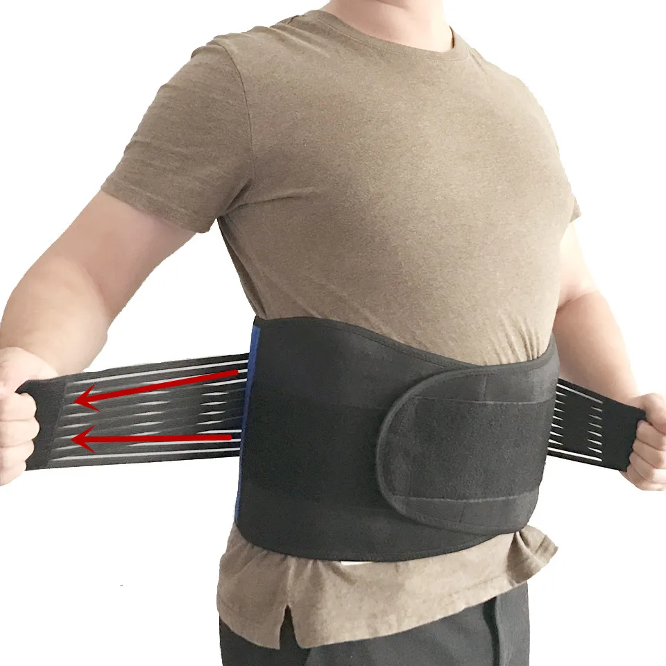 Ceinture médicale de soutien de la colonne vertébrale pour hommes et femmes, Corset lombaire respirant, appareil orthopédique, grande taille XXXL