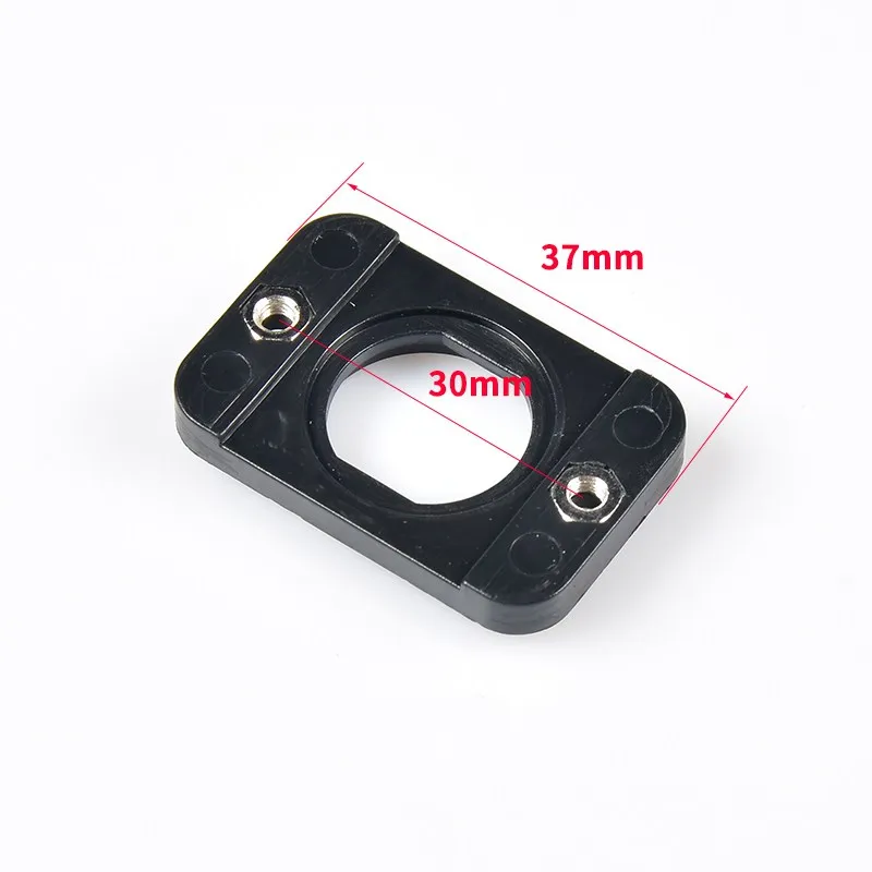 1pc Inverter Welding Machine Aviation Socket Gx16 Plug Insulation Seat Mounting Hole Distance 30mm Welder Machine Accessories