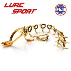 FUJI Heavy guide set IGHNST Top IGHBSG IGRBSG Gold Frame PHNNT PHBNG PRBNG SIN Ring Silver Frame Rod Building component DIY