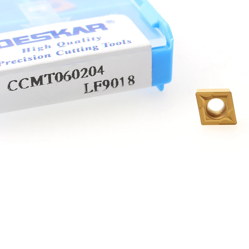 DESKAR CCMT060204 CCMT09T304 DCMT11T304 TCMT110204 LF9018 Turning Tool Insert dcmt tcmt ccmt CNC Carbide Inserts Lathe for steel