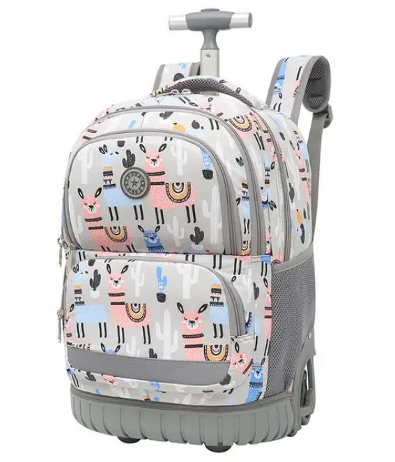 Mochila escolar con ruedas para adolescentes, morral escolar con ruedas, bolsa de viaje para niños, Mochilas para libros para estudiantes