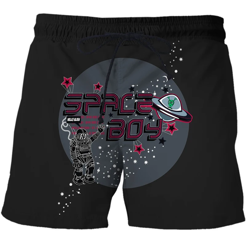 2022 New 3D Print Men's Beach Shorts Tops SwimShorts Trunks Sea Short Fashion Kids Boy Sports Clothing Streetwear