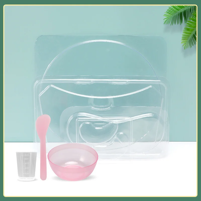 Seaweed Crystal Mask Mold Female Face Shaping Tray Full Set Of Homemade Models Reused Silica Gel