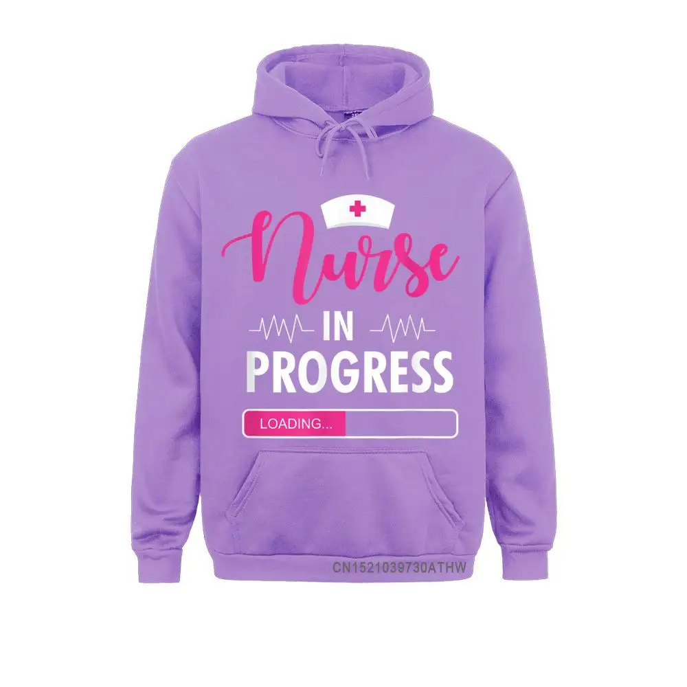 2021 Men Sweatshirts Nurse In Progress Nursing Student Certified Nurse Assistant Hooded Tops Hoodies Winter Clothes