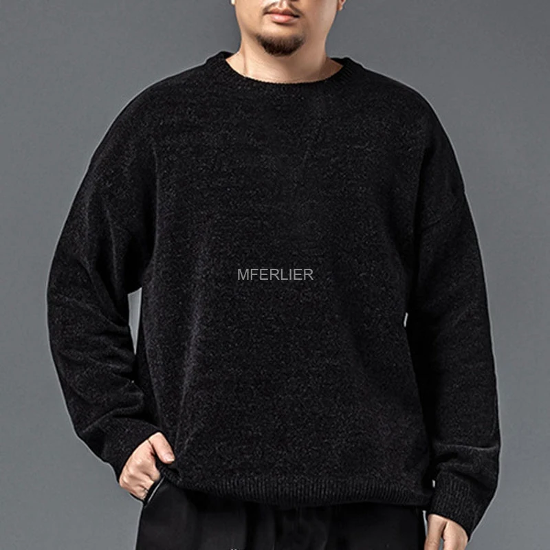 Autumn Winter Sweater Oversize Men 7XL 6XL 5XL 140kg Large Size Loose Sweater