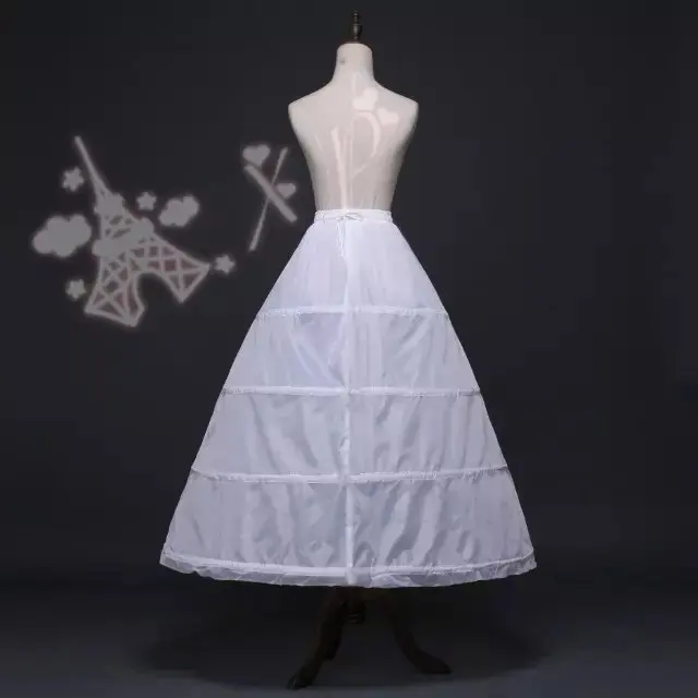 cheap White Adult Petticoat weddng gowns and wedding veil Accessories Underskirt Elastic Drawstrin Ball Gowns