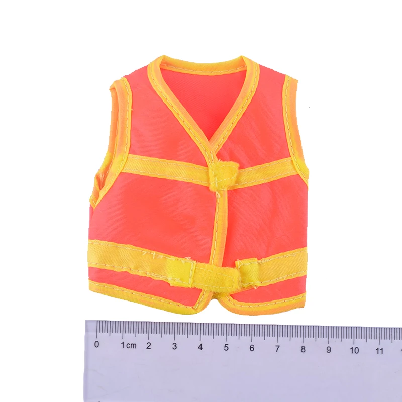 1/6 Scale Action Figure Accessory Lifeguard US Vest Sailing Suit Life Jacket Disaster Relief Suit Vest Coat For 12Inch Body Toy