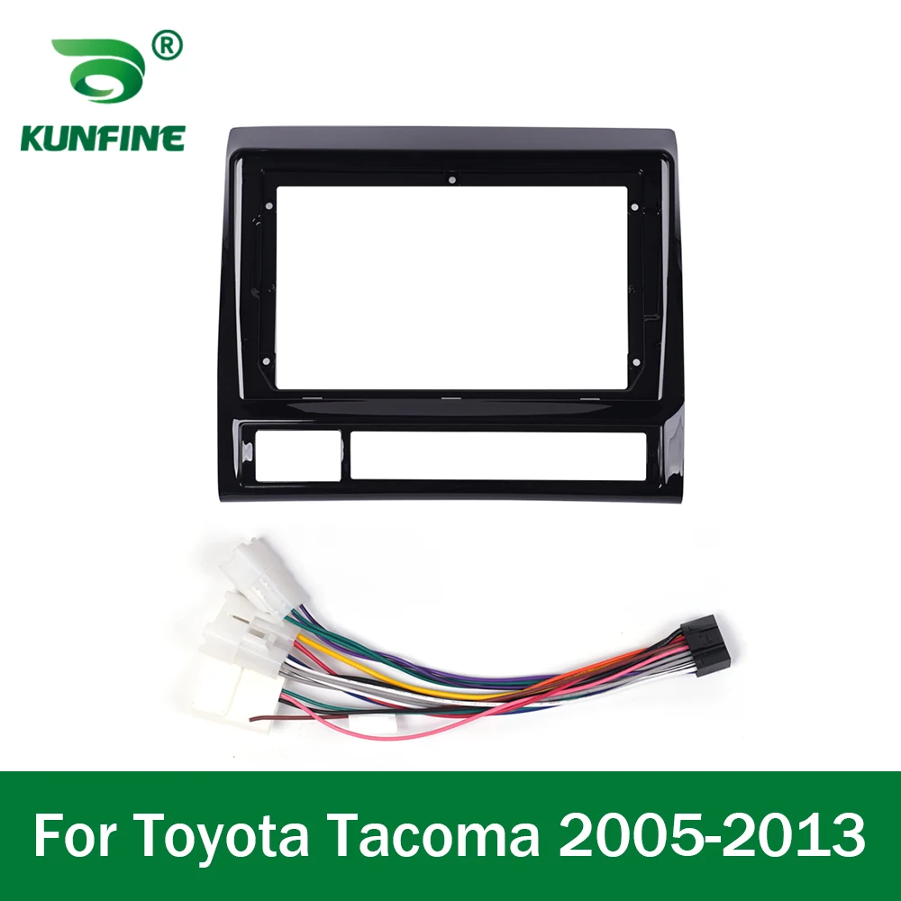 Car GPS Navigation Stereo For Toyota Tacoma 2005 - 2013 Radio Fascias Panel Frame Fit 2Din 9 inch In Dash headunit screen