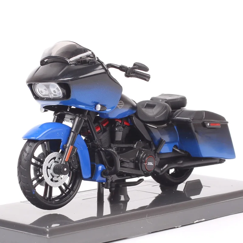 1:18 Scale Maisto 2018 HD CVO Road Glide Custom Tour Riders Bike Diecast Motorcycle Vehicle Toy Motorbike Model Kids Hobby Gift