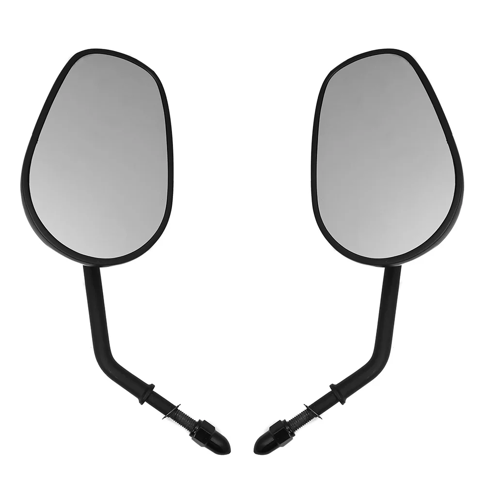 Motorcycle Black Long Stem Rearview Side Mirrors For Harley Touring Road King Dyna Softail FLHTC Classic Sportster XL 1200 883