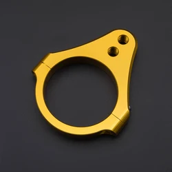27 28 29 30 31 32 33 35 36 37 39 40 43 45 47 48 49 50 51 52 53 54 55 56 57 58 60mm Steering Damper Bracket Support Holder Gold