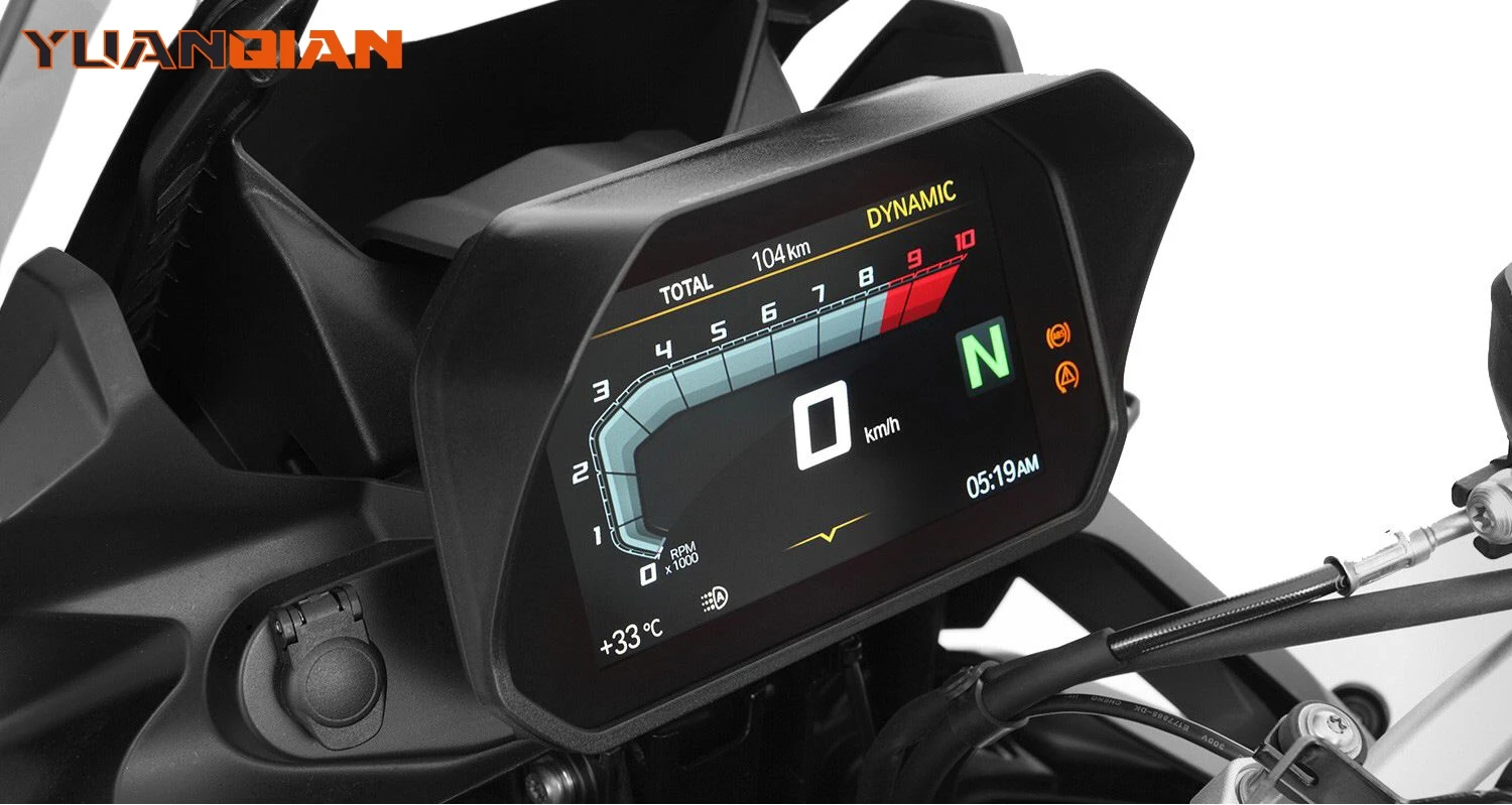 For BMW F750GS F800GS R1200GS LC R1250GS Adventure / R Motorcycle Glare Shield Cockpit Connectivity combi instrument Display