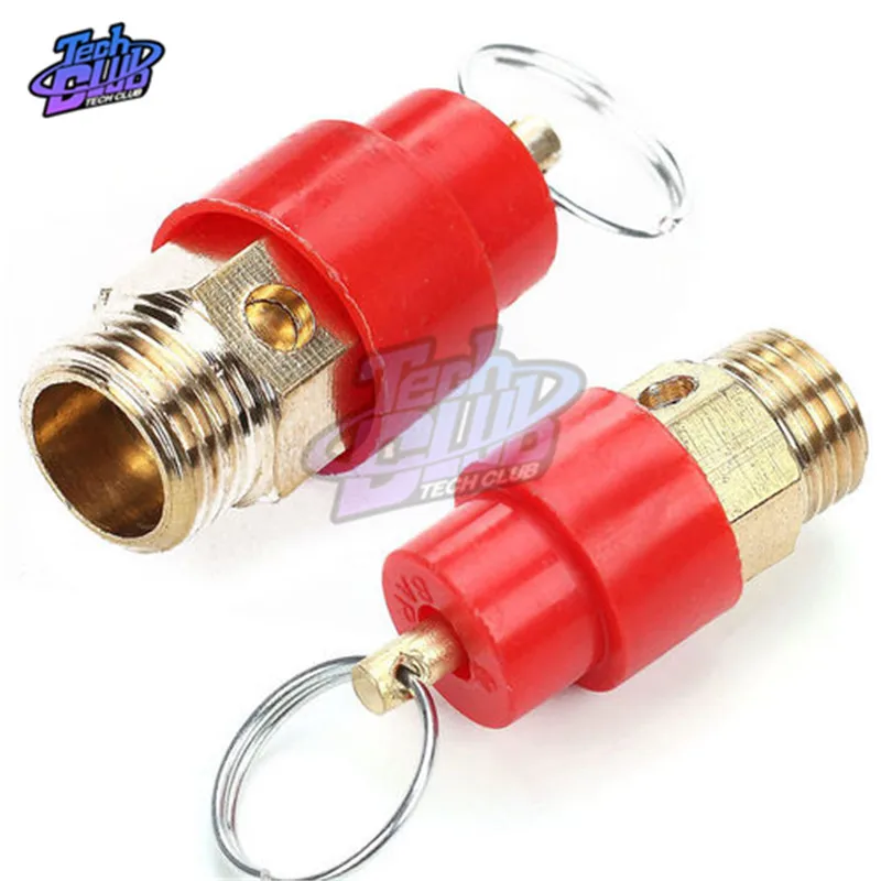 1/4 ''BSP 1/3/4/5/6/7/8/10KG Valvola limitatrice di sicurezza del compressore d'aria Regolatore di rilascio della pressione 9mm di diametro per tubazioni di pressione