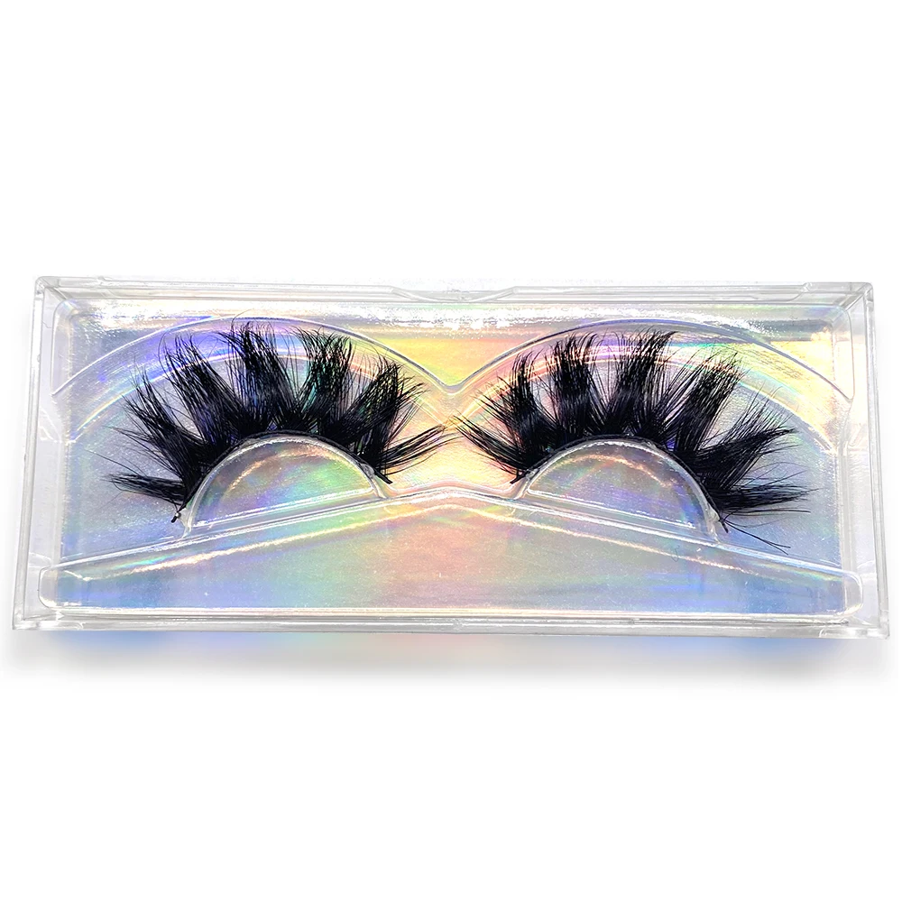 8D Make Up Mink Eyelashes 15~22mm Natural Fluffy Extension Cross Thick Simulation High-quality Eye Lashes Perfect E14 D22