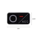 Black Gray O NEG