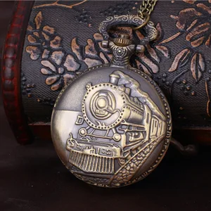 8163 год, крупные Модные Винтажные карманные часы с цепочкой на талии