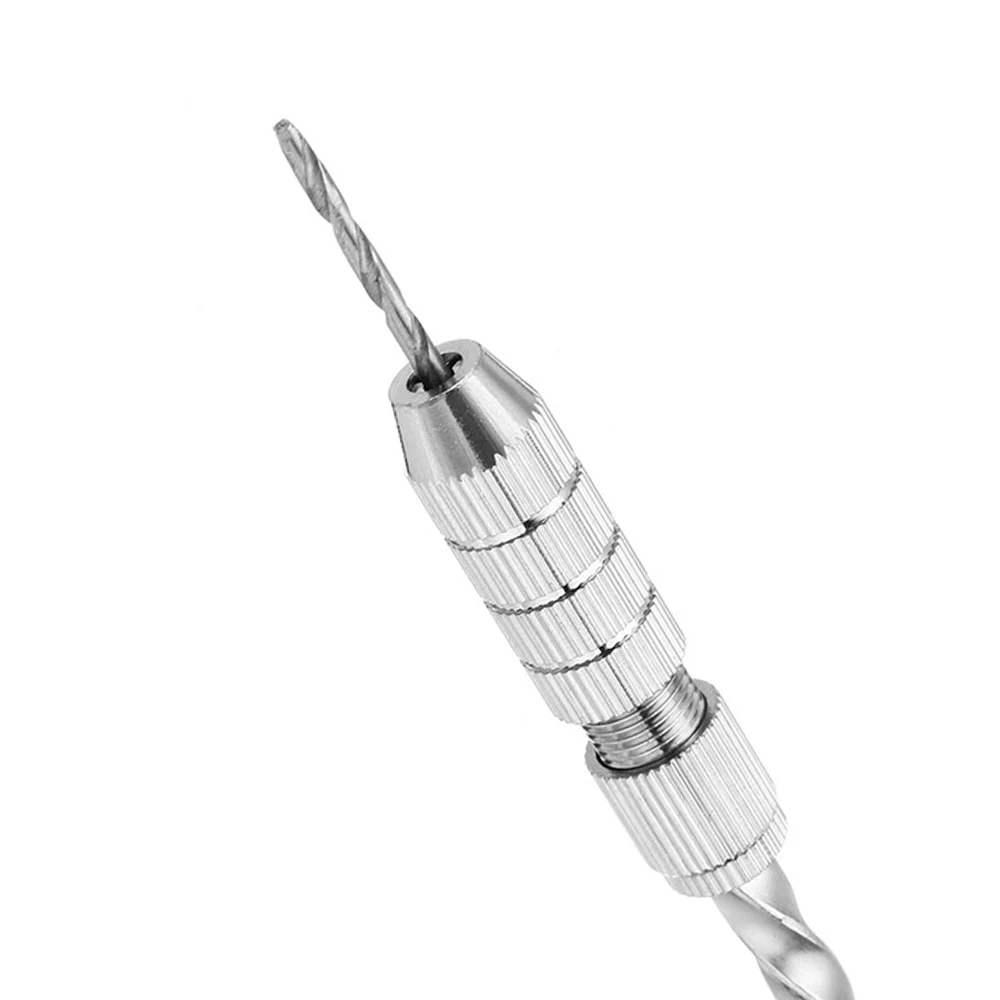 Blue Semi-automatic Hand Drill Twist Bit HSS Woodworking Tool Cobalt High Speed Twist Drill Woodworking Tools D30