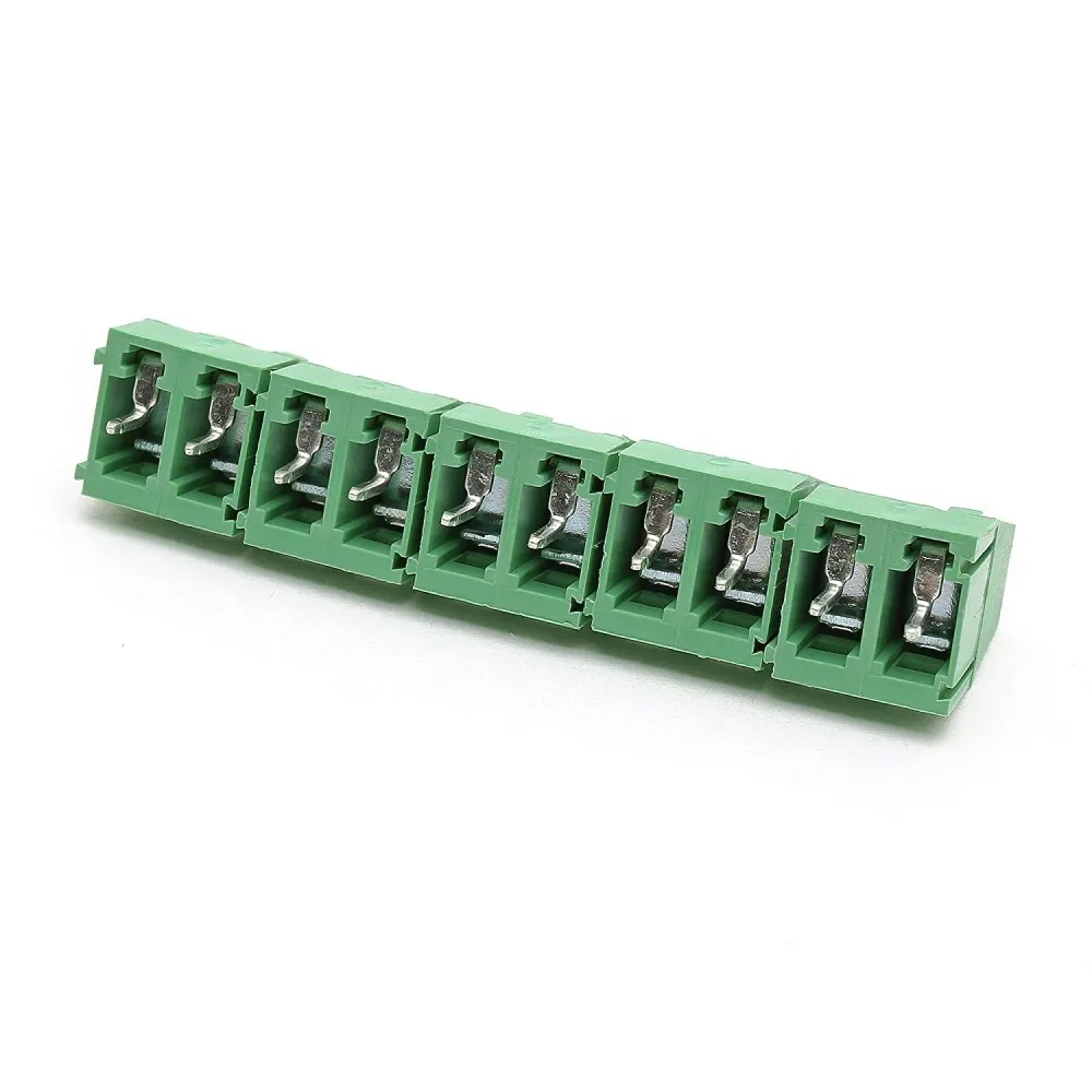 100 Stück KF128-2Pin/3Pin Pitch 2,54/3,5/3,81/5,0/7,5 mm Abstand Klemmenblock Splice Terminal Schraubtyp PCB Schraubklemme – Detail 8